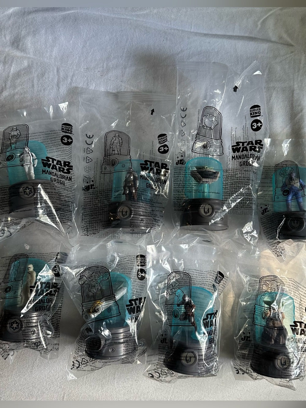 Star Wars Mandalorian & Grogu 2026 Burger King Toys complete set of 8